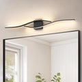 Black Dimmable LED Bathroom Mirror Vanity Lamp