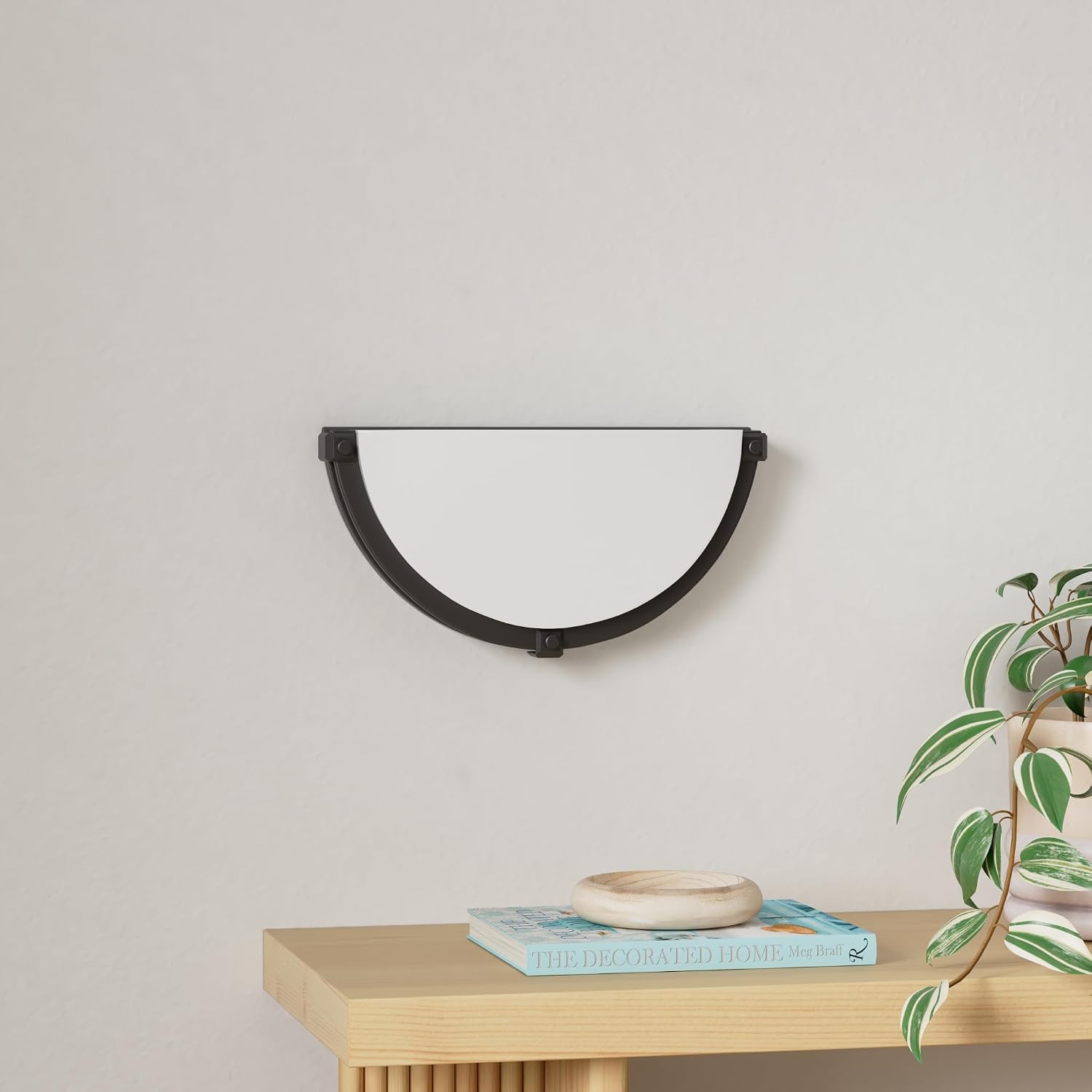 Bronze Half Moon Adjustable LED Wall Sconce