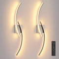 Wireless Dimmable LED Wall Sconce Bedroom Lighting