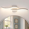Nickel Dimmable LED Bathroom Mirror Vanity Lamp