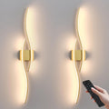 Remote Dimmable Wireless LED Wall Sconces