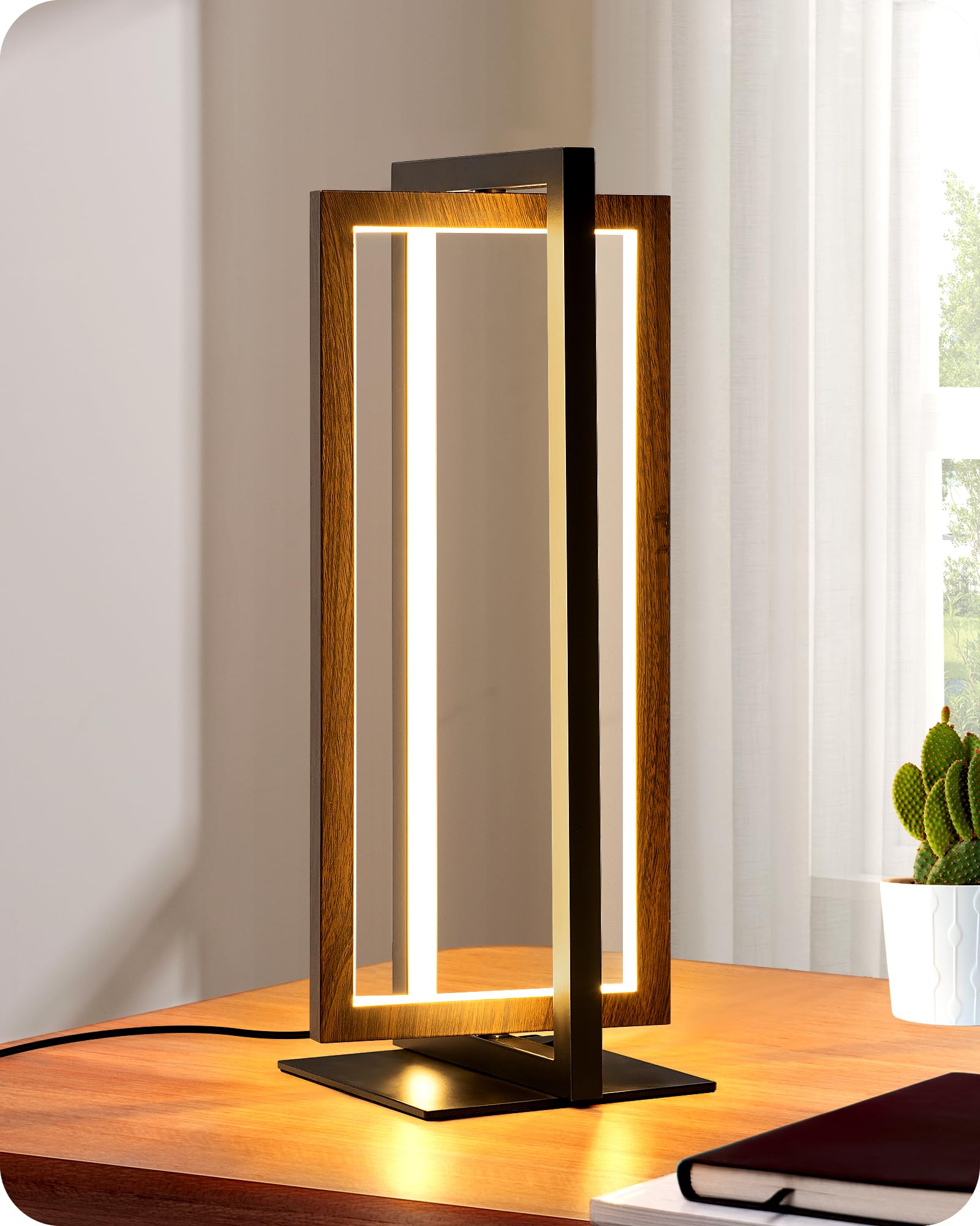 Adjustable 3 Color Dimmable LED Table Lamp